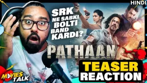 Read more about the article Awesome teaser – Pathaan Teaser REACTION & Review | Shah Rukh Khan | Deepika Padukone | John Abraham