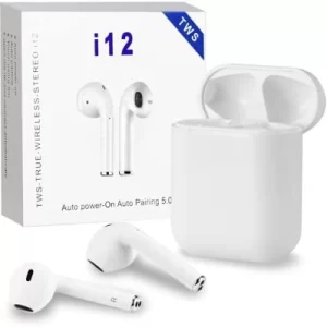 Read more about the article Best i12 AirPods – TECHXR i12 Bluetooth 5.0 Wireless Earbuds Earphone Headset (White, in The Ear) Play