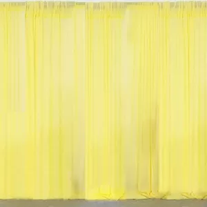 Read more about the article Best Background Haldi Ceremony Decoration – Boltove® Decoration Haldi Yellow Backdrop Tulle Net Curtain Transparent for Birthdays Anniversary Photo Shoot Wedding Party Stage Background Ceremony Photoshoot net parda – Set of 2 (5×6.5 ft)