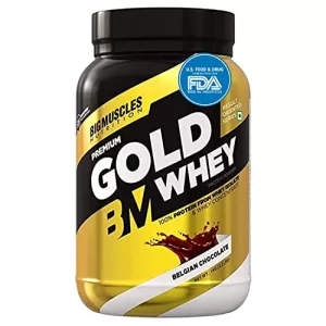 Read more about the article Best Whey Protein Powder 1Kg – Bigmuscles Nutrition Premium Gold Whey Pack of 1Kg Whey Protein Isolate Blend Powder| USA FDA REGD. BRAND | 25g Protein Per Serving [Belgian Chocolate]