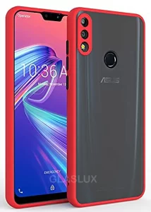 Read more about the article Best Camera Protection Back Case – Smoke Cover Protective Shock proof back case Matte Hard Cover for Asus Zenfone Max Pro M2 – Red
