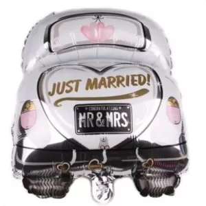 Read more about the article Best Car Decoration For Wedding – Atpata Funky Happily Ever After Wedding Car Foil Balloon for Newly Weds, Just Married Couple, Car Decoration and Wedding Room Decoration