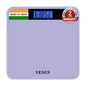 Read more about the article Best Weighing Machine For Human Body Weight – Venus (India) Electronic Digital Personal Bathroom Health Body Weight Machine Weighing Scales For Human Body,Weighing Machine, Battery Included , 2 Year Warranty EPS-2799 (Purple).
