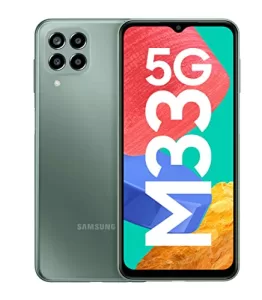 Read more about the article Best Samsung M33 5G Mobile Phone –  (Mystique Green, 6GB, 128GB Storage) | 6000mAh Battery | Upto 12GB RAM with RAM Plus | Travel Adapter to be Purchased Separately