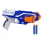 Best Nerf Gun For Boys – Nerf Disruptor Elite Toy Blaster 6-Dart Rotating Drum, Slam Fire, Includes 6 Official Nerf Elite Darts, Toys for Kids, Teens, Adults, , Boys and Girls, Outdoor toys