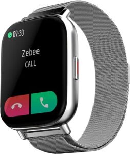 Read more about the article Best Zebronics Smart Watch FIT7220CH Bluetooth Smart Watch,4.4cm (1.75″) (Metallic Silver)