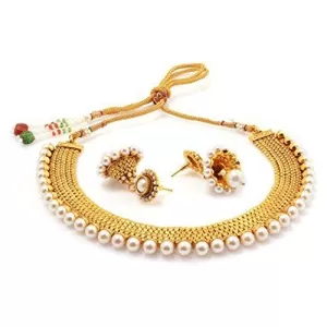 Read more about the article Best Jewellery Set For Women Latest Design – Sukkhi Modish Gold Plated Necklace Set For Women