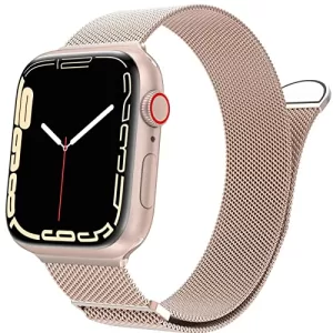 Read more about the article Best Apple Watch Magnetic Strap – Vemigon Stainless Steel Apple Watch Series 8 7 6 5 4 3 2 1 SE, Women and Men [Watch Not Included] (41mm/40mm/38mm, Rose Gold)