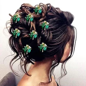 Read more about the article Best Bun Hairstyle Artificial Flowers For Saree – HairStyles  Accessories For Weddings Bride, Sea Green