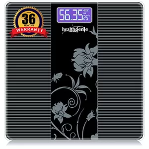 Read more about the article Best Weighing Machine For Human Body Weight – Healthgenie Digital Weight Machine For Body Weight Weighing Scale Thick Tempered Glass LCD Display with 3 Year Warranty & Batteries HD-221 (93 Black)