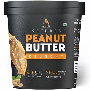 Read more about the article Best Peanut Butter Natural 1 Kg – AS-IT-IS Nutrition Peanut Butter Crunchy (Natural and Unsweetened) 1 Kg