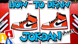 Read more about the article A How To Draw – How To Draw Air Jordan 1 Shoes