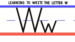 Read more about the article W How To Write – Write the Letter W – ABC Writing for Kids – Alphabet Handwriting by 123ABCt…
