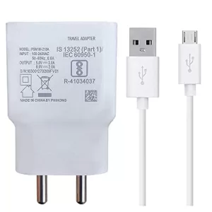 Read more about the article Best Android Smartphone Charger – Fast Quick Charger For Realme 3 Pro,Fast Charging Travel Charger With 1.2 Meter Micro USB Charging Data Cable VVO (2.4 Ampere , ZN4, White)