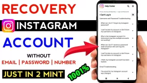 Read more about the article How To Recover Instagram Account – How to Recover Instagram Account Without Email Password And Number | Instagram Account Recovery 2022