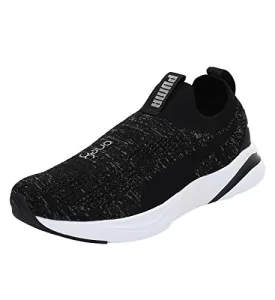 Read more about the article Best Puma Sports Shoes – Puma Unisex Adult SoftRide Rift Slip-On one8 Black White-Ultra Gray Running Shoe-9 Kids UK (19458201)