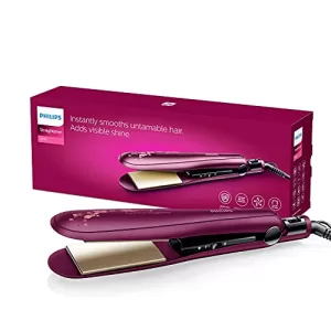Read more about the article Best PHILIPS Straightener – Saree Draping Near Me – PHILIPS BHS738/00 Kerashine Titanium Wide Plate Straightener With Silk Protect Technology, Teal