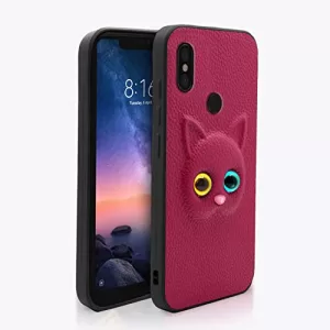 Read more about the article Best Leather Finish Cover for Girls – Pikkme Mi Redmi Note 6 Pro Back Cover for Girls | Cute Cat Leather Finish | Soft TPU | Case for Mi Redmi Note 6 Pro (Pink)