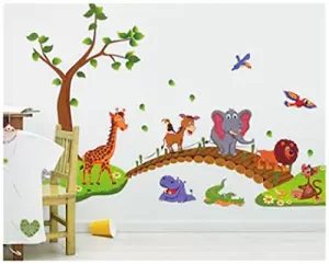 Read more about the article Best Birthday Chart Ideas For Classroom Decoration – JAAMSO ROYALS PVC Vinyl Multi Colour Self Adhesive Animal Design Kids Room Decor Wall Sticker (60 cm X 90 cm)