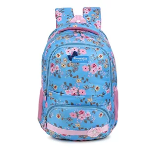Read more about the article Best School Bags For Girls – BEAUTY GIRLS BY HOTSHOT Women’s 1531 FLORAL SERIES PREMIUM SCHOOL BAG 30 LITER BACKPACK WITH 3 LARGE COMPARTMENT DESIGNER STYLISH WATERPROOF BAG WITH ORGANIZER [Blue]