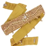 Read more about the article Best Cloth Waist Belt For Saree – THANU’S CRAFT cloth embroidery saree Belt waist Belt stretchable Belly Chain vaddanam for wedding Sarees & Lehangas