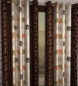 Read more about the article Best Curtains For Door 7 Feet – K 2 6 Polyester Floral Curtain, Door-7Ft, Brown, Pack Of 1(Eyelet)(Eyelet)