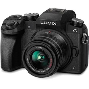Read more about the article Best Mirrorless Camera Under 50000 – Panasonic LUMIX G7 16.00 MP 4K Mirrorless Interchangeable Lens Camera Kit with 14-42 mm Lens (Black) with 3x Optical Zoom