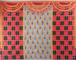 Read more about the article Best Traditional Background Decoration For Pooja – ZestEnter Roses Backdrop Cloth 8ft Width an 5ft Height for House Warming Decoration, Pooja Decoration Traditional Background Curtain Cloth for Festival, House Hold Functions