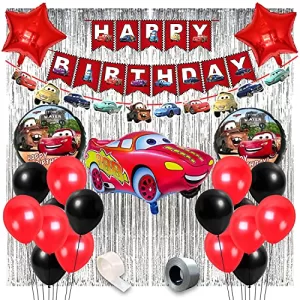 Read more about the article Best Car Theme Birthday Decoration – Party Propz Mcqueen Car Birthday Theme decorations For Party Supplies 51Pcs Combo Set For Kids Birthday Decoration / Boys Birthday Decoration Items / Car Birthday Theme Decoration