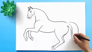 Read more about the article A How To Draw – How to Draw a Horse 🐴 Horse Drawing Easy