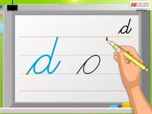 Read more about the article D How To Write – Cursive Writing | Small Letter ‘d’ | Macmillan Education India