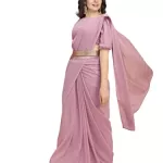 Read more about the article Best Plain Saree With Belt – NTK Women’s Woven Pure Georgette Saree with Blouse Piece (slf-plain-saree, Baby Pink)