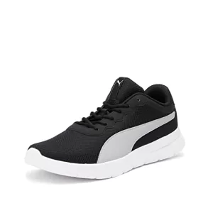 Read more about the article Best Shoes For Men Low Price – Puma Mens Maximal Comfort – EVERGLIDE Range Black-Silver Walking Shoe – 10 UK (37902703)
