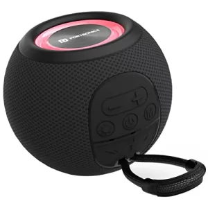 Read more about the article Best Bluetooth Speaker With Fm Radio – Portronics Resound 5W Bluetooth 5.3 Wireless Speaker with FM Radio, TWS Function, Multicolor LED Lights, 6-8 Hrs Playtime(Black)