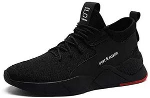 Read more about the article Best Sports Shoes Under 300 Rupees – UDDIBABA Men’s Mesh Black Fashion Sports Walking Lightweight Running Shoes (Black, Numeric_8)