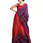 Read more about the article Best Purple Saree Contrast Blouse – Sareekatha Women’s Hand weaved Fish Motive Allover work Pure Cotton Khadi Saree with Contrast Blouse Piece (Purple).