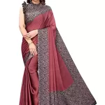 Read more about the article Best Contrast Saree Blouse Combination – MIRCHI FASHION Women’s Plain Weave Chiffon Kalamkari Printed Contrast Border Saree with Blouse Piece (31418-Pink, Black)