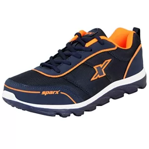 Read more about the article Best Sparx Men’s Shoes Online – Sparx Men’s Navy Orange Sports Running Shoes SM 277-44