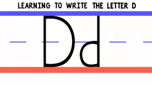 Read more about the article D How To Write – Write the Letter D – ABC Writing for Kids – Alphabet Handwriting by 123ABCtv