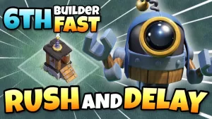 Read more about the article How To 6Th Builder – RUSH and DELAY to UNLOCK 6th Builder FAST! | Clash of Clans