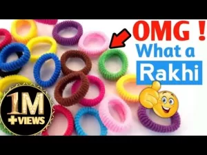 Read more about the article How To Make Rakhi At Home – DIY Rakhi making at home | How to make rakhi at home | Easy Rakhi tutorial | DIY art and craft