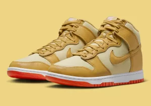 Read more about the article Nike Dunk High “Gold/Red” DV7215-700