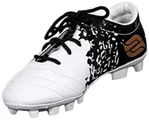 Read more about the article Best Cr7 Shoes Price In India – ADI Men’s and Boys Black and White Football Studs Shoes Boots, Size 4