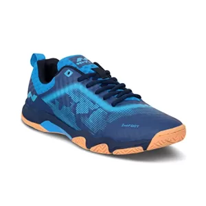 Read more about the article Best Volleyball Shoes For Men – Nivia Powerstrike 2.0 Badminton Shoes for Mens | Table Tennis | Non-Marking Sole (Blue/Black) UK-7