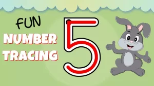 Read more about the article 5 How To Write – How to Write the Number 5 – Numbers for Kids