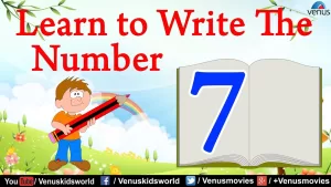 Read more about the article 7 How To Write – Learn To Write The Number 7
