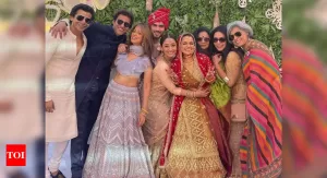 Read more about the article Chitrashi Rawat ties the knot with Dhruvaditya Bhagwanani, her Chak De! India co-star Vidya Malavade shares wedding pictures | Hindi Movie News