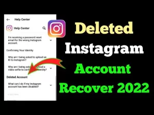 Read more about the article How To Get Back Instagram Account – How to recover deleted instagram account 2022 | Get back deleted insta account | Instagram Recovery