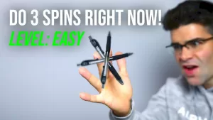 Read more about the article How To Spin A Pen – Learn 3 of the EASIEST Pen Spins FAST – Awesome Skills in Only 5 Minutes!
