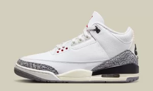 Read more about the article Air Jordan 3 III White Cement Reimagined 2023 Release Date DN3707-100